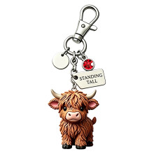 Sleutelhanger met sterke clip decoratie gladde-Stijl7