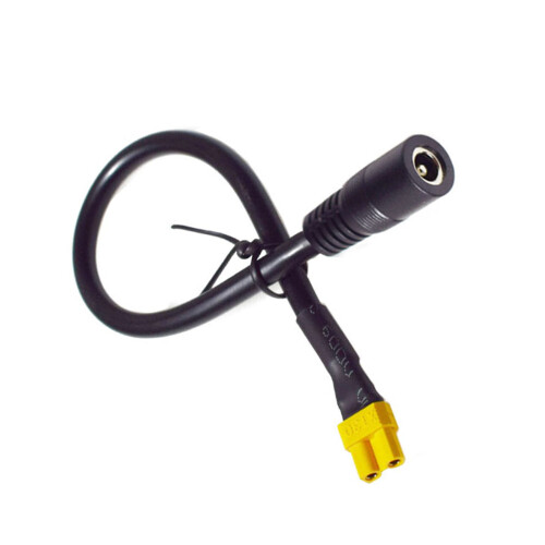 Hochstrom-XT30-Stecker/Buchse auf DC5,5 x 2,1-1m XT30 weiblich