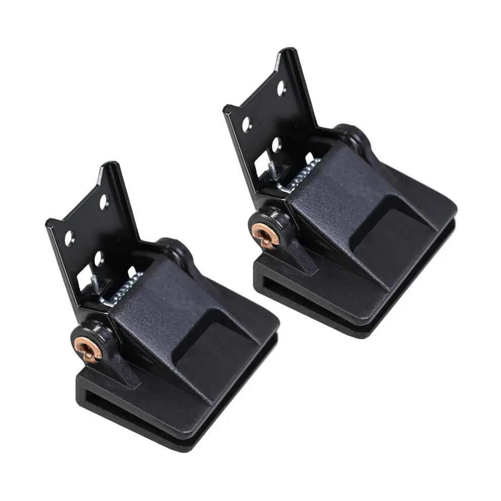 1Pair Premium Dust Cover Hinges For Turntable Sturdy Metal 7751001595097