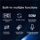 IRIN UHF Wireless Microphone Transmitter Receiver XLR 1 Transmitter and 2 Receiver Audio Mixer Adapter System 4
