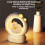 Sleeping Cat Night Light USB Charging Bed Light Adjustable LED Light Tap Light for Bedrooms Warm White 8