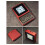 For Anbernic RG Rotate Rotation Game Console TPU Soft Cover 3D-Printed Protective Case Game Console Case Red 5