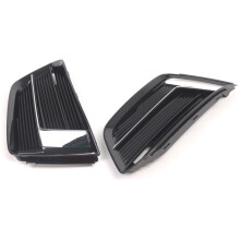Left+Right Front Bumper Grille Fog Lamp Cover for  A5 2017-2019 8W6807681M 8W6807682M