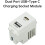 Type 128 USB Power Module 220V Socket 5V2.1A Dual Port USB+Type C Charging Socket Module 4
