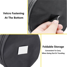 Foldable Trash Can Portable Water Portable Storage Organizer for Backpacking, Hiking, Picnic and Car Trunk Use, 1PC