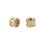 M3 X 3mm Female Thread Brass Knurled Threaded Insert Embedment Nuts 600PCS 6