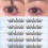 Reusable 10-Row Glue-Free False Eyelashes 60 Clusters Self-Adhesive Natural Look Lightweight Comfortable 5