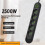 2500W EU Plug Fast Electrical Adapter Socket AC Outlet Power Strip 5 Hole Design Extension Cord and USB  EU Plug B 3