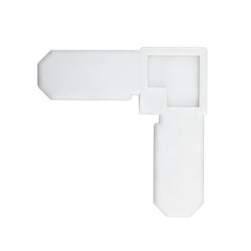 100Pack Screen Frame Corner Replacement 5/16 in X 3/4 in for Window/Door Screen Corners for Sliding/Casement Window 1