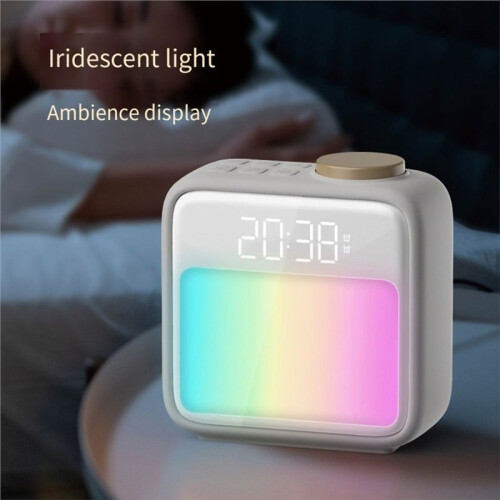 Clock Night Light, Two Level Clock, Bedside Clock Multifunctional Wake- Clock,Suitable for Children and Teenagers 1