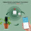 Zigbee  Soil Moisture Meter Tuya App Control Soil Tester Temperature Humidity Sensor with Gateway for Garden Potted 7
