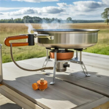 Camping Gaskocher Adapter Mit Schnellanschluss Gasflaschenadapter Aus Messing Geeignet for Outdoor Kochen Und Trekking