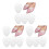 6Paires Silicone Choc Talons Pour Chaussures 1