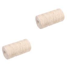 2Pièces Corde Beige Durable Pour Décoration Jardinage Bricolage
