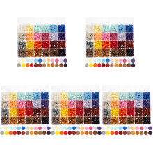 5Boîtes Perles De Cire Sceau Couleurs Assorties DIY