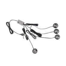 1USB Projecteur PVC Noir Lumière Étoiles Ambiance