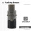 2Pcs Car Reverse Backup PDC Assist Parking Sensor for - E39 E46 E60 E61 E65 E66 E83 X3 X5 3 5 Series 66206989069 8