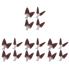 32Pièces Roues Abrasives Coniques Polyvalentes Pour Meulage Précis