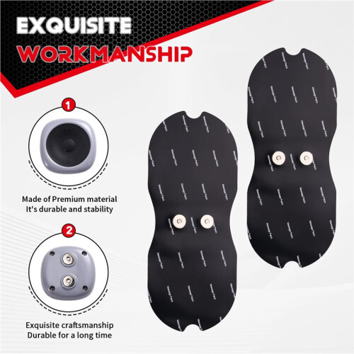 Cervical Pulse Massage Pads: EMS Multifunctional  Portable  Massager (4-Pack) 1
