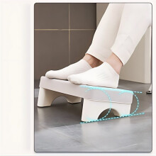 Heavy Duty Plastic Step Stool for Kitchen, Bathroom, Makeup - Versatile Step Stool for Easy Access to Counters