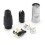 CAT6A Ethernet Cable Plug NE8MX6 EtherCON Male Cable Connector Self-Termination Silver Plating Pins Zinc Diecast Shell 6
