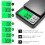Electronics Digital Jewelry Scale 0.01g Accuracy High Quality Digital Pocket Scale  Scale Tiny Scale Tools 10