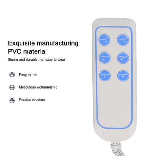 Controller per Sedia Sollevabile Controller per Letto Sollevabile Elettrico PVC IP66 Resistente All'Usura Controllo Manuale per Sedia Sollevabile per 2