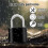 4pcs Combination Lock, 4-Digit Heavy Duty Combo Lock, Combination Padlock Outdoor Waterproof Gate Locks for Fence 5
