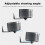 Wall Mount Bracket for XGIMI Projector 360 Rotation Angle Adjustable Wall Stand for Projector Accessories 5