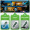 Tuya  Zigbee Regensensor IP65 Wasserdichter Regensensor Wasserleckagesensor Echtzeit-Warnung Wasserleckagesensor B 4