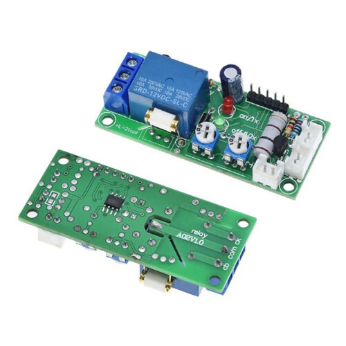 Vibration Module Vibration Sensors Relay  Sensitivity the  Delay Adjustable 12V for  Board 2