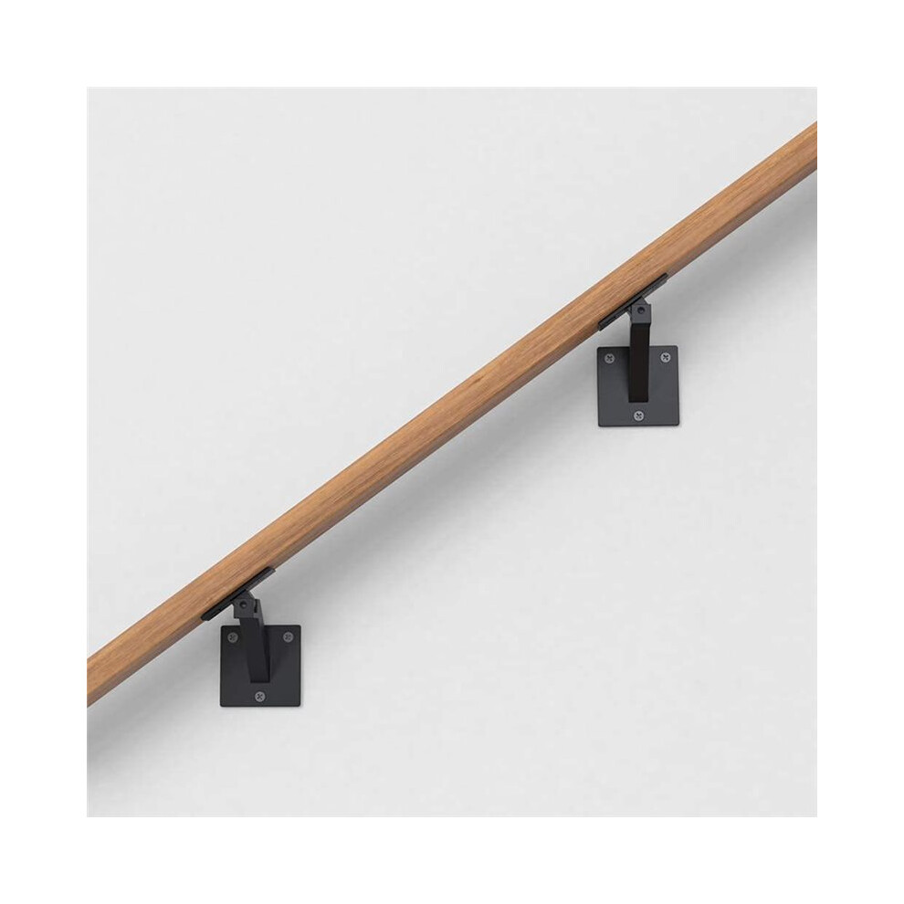 4 Pack Adjustable Handrail Brackets For Indoor Stairs Stair Railing Brackets, Swivel Banister Brackets For Corridors 6032884559064