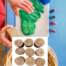 Animal Foot Print Stamp Animal PawStamp Stamps Wooden Stamp Animal PawStamp ArtStamps
