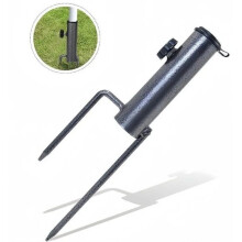 Suporte de Metal Ajustável para Guarda- de Jardim, Ideal para Praia e Quintal.