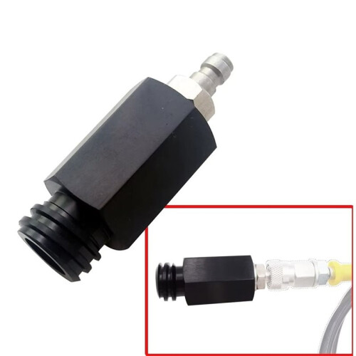 8mm Male Quick Disonnect Adapter for Tr21-4 Threads Soda Maker Machine to External CO2 Tank Bottle, A 1