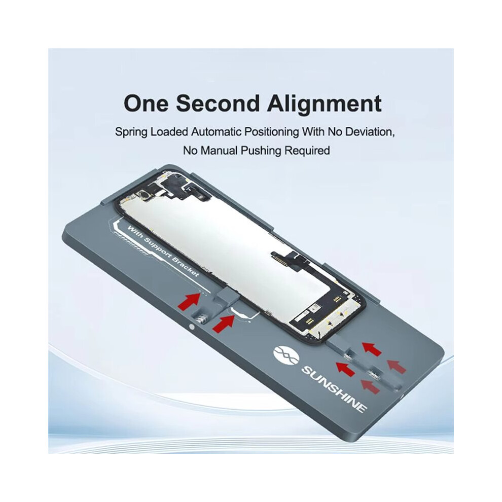 Sunshine Ss-061A Alignment Laminating Mold Spring Loaded Automatic Positioning For Ip12-17 Most Models Phone Repair 4712218084722