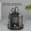 Desk Organizer, Rotating Caddy, Mesh Black - Rotundity Pencil Holder, Teacher 5
