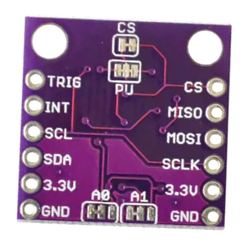 MLX90393 3D Digital Hall Sensors 3D Position of the Rotational Angular Displacement Sensor Board Contactless 2