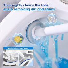 Disposable Toilet Brush,Toilet Brush 36PCS,Wall Mounted Toilet Bowl Brush,Toilet Brush for Hygienic Bathroom Maintenance