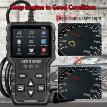 V310 OBD2-Scanner Diagnoseapparaat voor Realtime Motorgegevensbewaking voor Auto'S en Vrachtwagens. Autoreparatietool.
