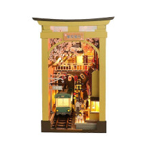 DIY Hut Puzzle Toys for Children 3D Assembled Model Japanese Architecture