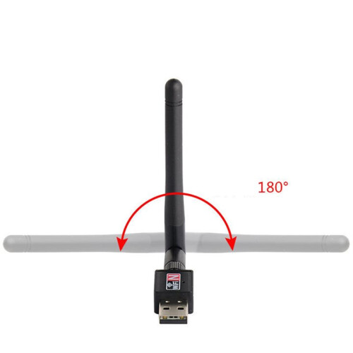 USB Wireless Network Adapter, WiFi Receiver, 2DB Adapter, Computer WiFi Signal, 5DB for  Network Card. 1