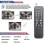2025 Dvi hdmi video wall controller video splicer 2x2 hdmi videowall processor controller hdmi screen splitter 1080p@60hz 5