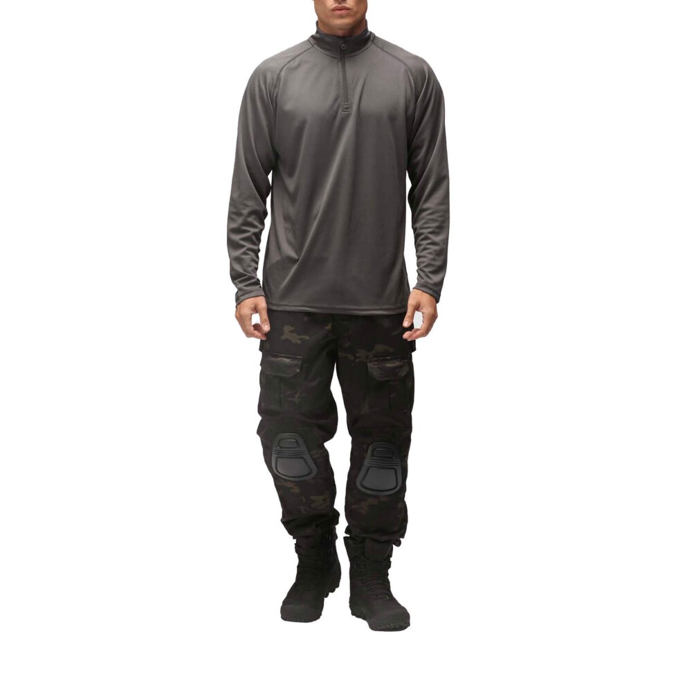 Viper Tactical Mesh-Tech Long Sleeve Armour Top Titanium XX-Large Grey