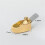 Brass Violin Bridge Fitting Tool Finger Planer for Woodworking Luthier   Chamfer 12mm 3