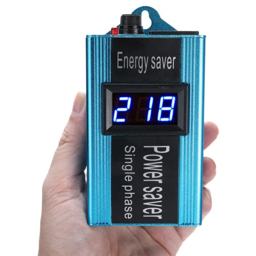 100KW Digital Electricity Optimizer Max Power Saver Saving Equipment House Electricity Saving Device EU Plug 2