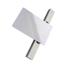 10 Stuks Witte UHF RFID-Kaarten met Perforatiegat, 8654 H3-Chip, Ultrahoge Frequentie 860-960 MHz RFID-Kaart