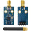 2Pcs CC1101 Module with SMA Antenna Long Range Data Transmission Board SPI Low Power Communication Module 3