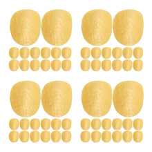 4Pièces De Plastiques Jaunes Accessoires Photo