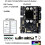 App Controlled  5.3 DSP Tuned 2.0 Amplifier 2x50W Effects WS2812 Inputs TF/USB/SPDIF/AUX Output I2S B 6
